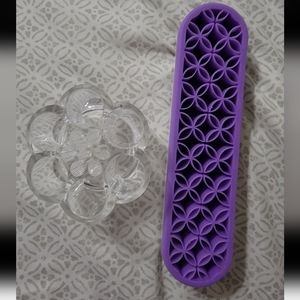 Two Makeup Brush Holders